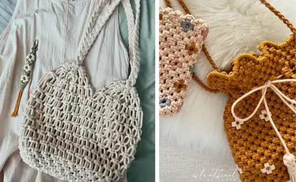 17 Gorgeous DIY Macrame Bag Tutorials for Beginners and Beyond