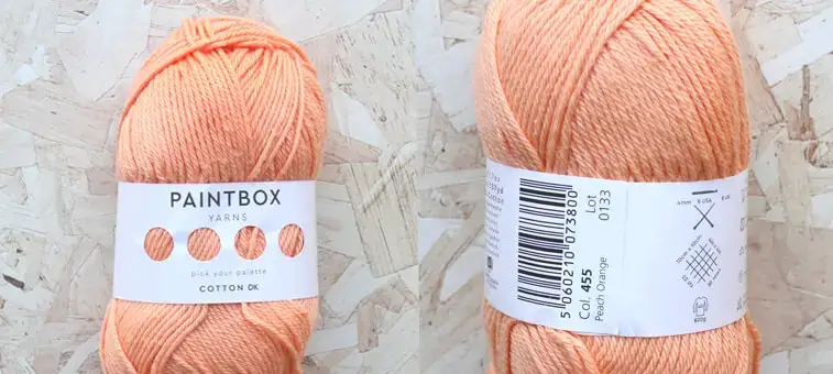peach cotton yarn