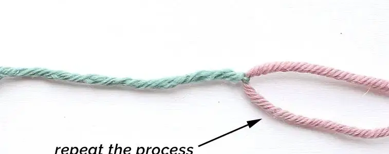 how to join yarn in knitting russian join