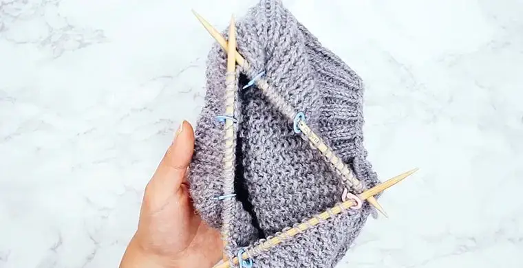 switching to double pointed needles