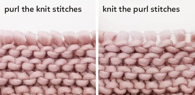 garter stitch knitting