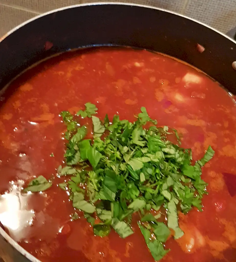 Kräuter hinzufügen