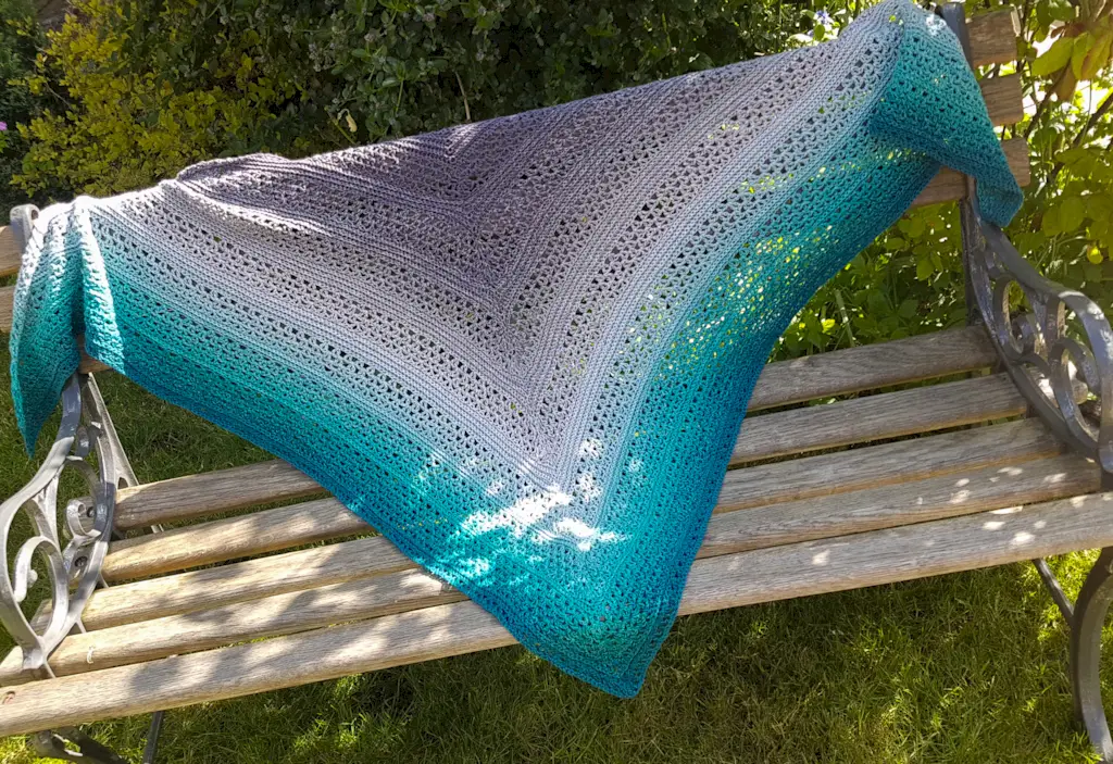 Vírivý šál Scheepjes - Nápoj zeleného čaju