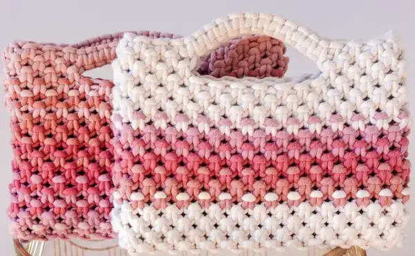 Easy DIY Macrame Bag Tutorial for Beginners (PDF) - Happy Knotting Macrame Patterns