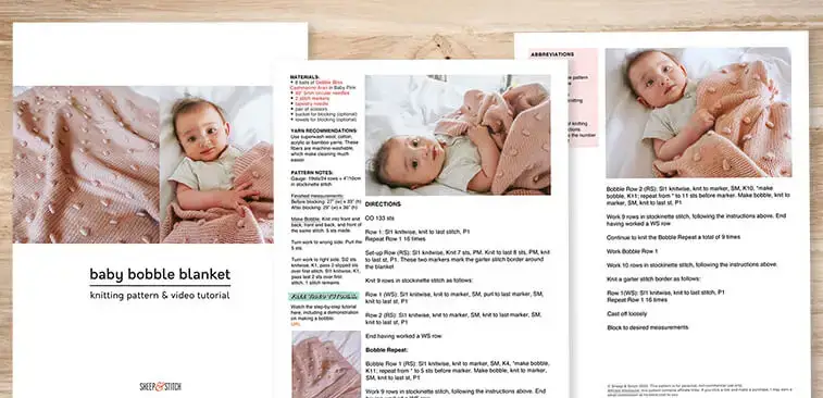baby blanket pattern
