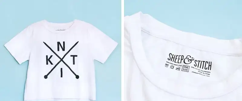 KNIT tee by sheep and stitch