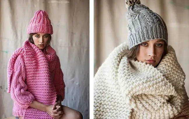 Mr Mittens Garter Stitch Scarf