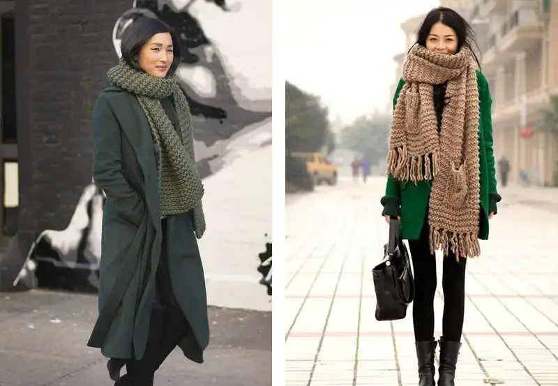 How to Knit a Chunky Scarf