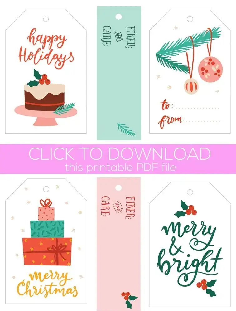 free printable gift tags for knitters