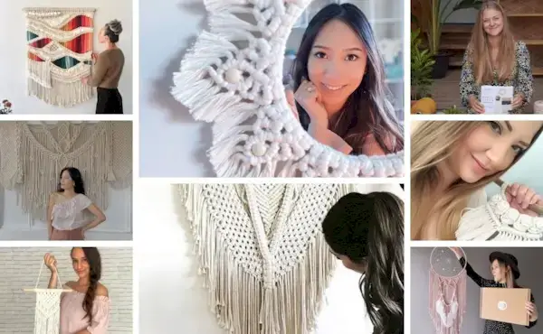 Best Macrame Youtube Teachers  Mimi & basket Featured Macrame Teachers