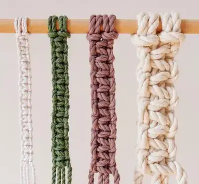How to Choose the Right Macrame Cords for Your Project - Different cord types