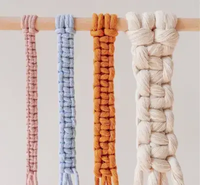How to Choose the Right Macrame Cords for Your Project - Different cord types