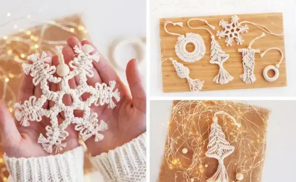 12 DIY Macrame Christmas Tree Pattern for Beginners