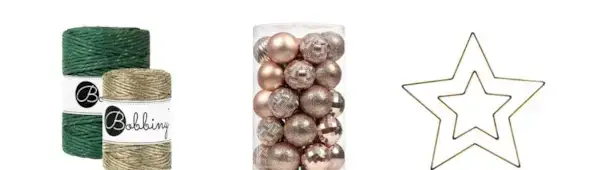 18 nádherných DIY makrame vánočních dekorací od Soulful Notions