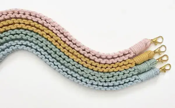 Easy Macrame Lanyard Tutorial for Beginners - Soulful Notions