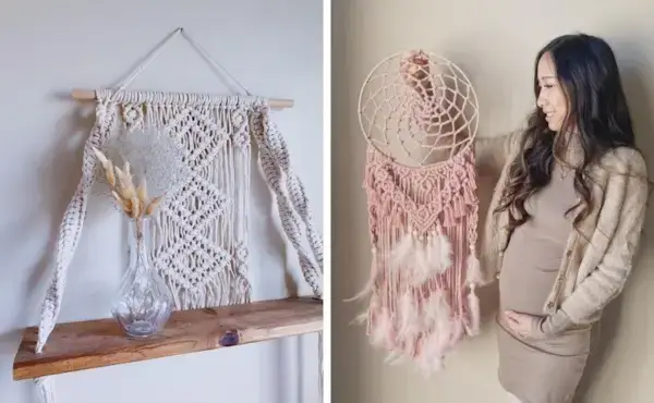 Bochiknot - Macrame Tutorials  Mimi & basket 7