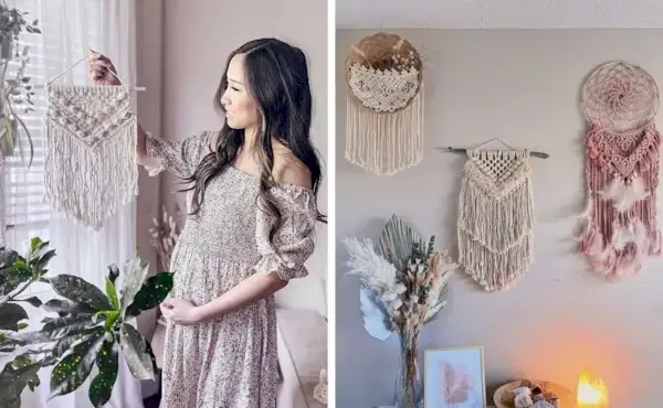 Bochiknot - Macrame Tutorials  Mimi & basket 4