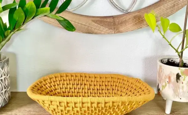 12 Easy Coiled Basket Tutorials for Beginners by Macrame with Cre 1