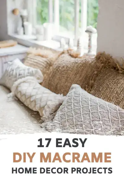 17 BOHO Macrame Home Decor Projects for Beginners  Mimi & basket