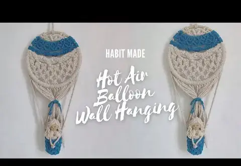 17 vienkārši makrame mazuļu bērnistabas projekti