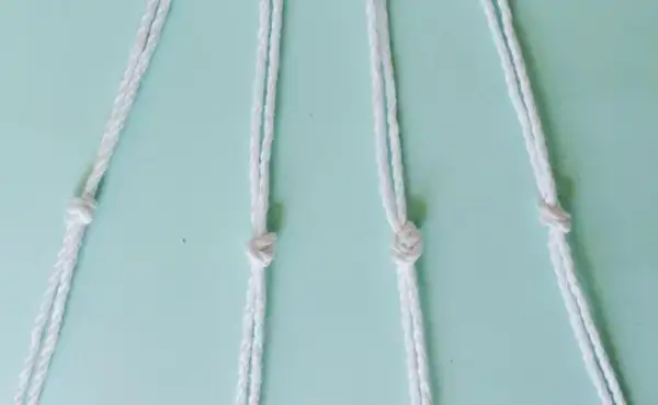 Easy DIY Macrame Bath Bomb Hanger for Beginners - Disco Ball Hanger