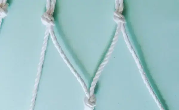 Easy DIY Macrame Bath Bomb Hanger for Beginners - Disco Ball Hanger