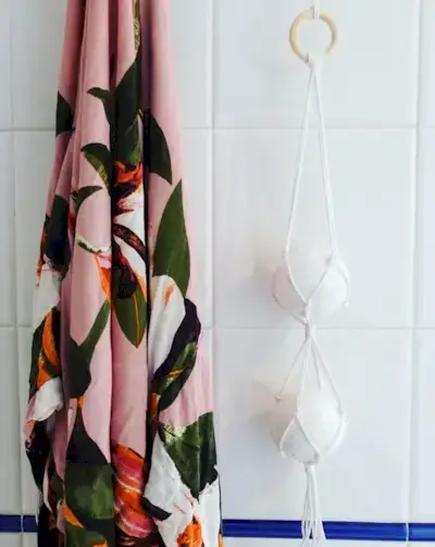 Yeni Başlayanlar İçin Kolay DIY Makrome Banyo Bombası Askısı Eğitimi – Makrome Hediye Fikri