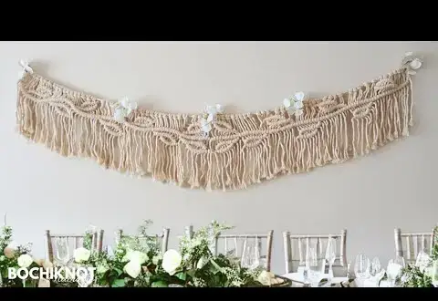 10 super roztomilých DIY vzorov makrame girland pre začiatočníkov