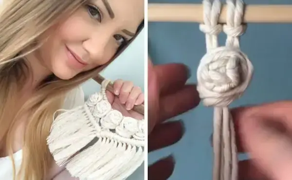 Simply Inspired Macrame Patterns and Free Video Tutorials  Mimi & basket
