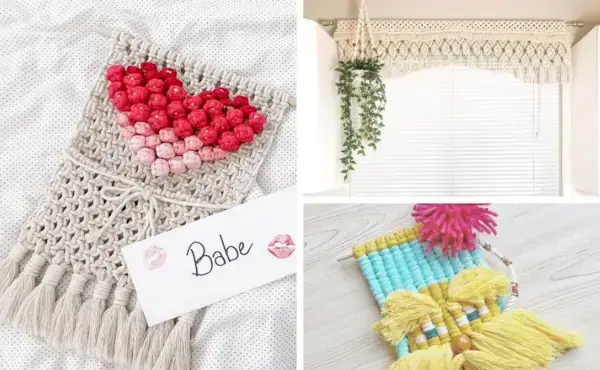 Simply Inspired Macrame Patterns and Free Video Tutorials  Mimi & basket