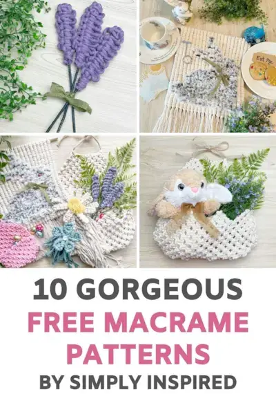 รับแรงบันดาลใจง่ายๆ ด้วยรูปแบบ Macrame ที่ยอดเยี่ยมของ Sheena Joy วิดีโอสอนฟรี 10 รายการ