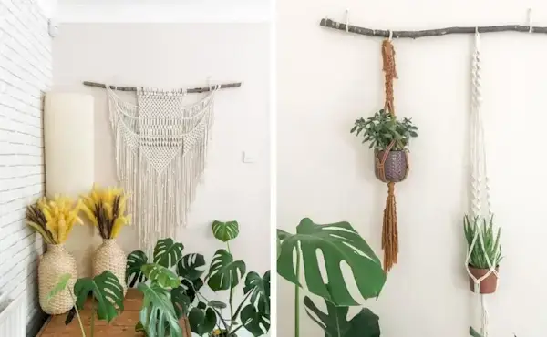 Interview + Make Your Own Home Decor with Teacher Saskia from Summer Macrame  Mimi & basket 