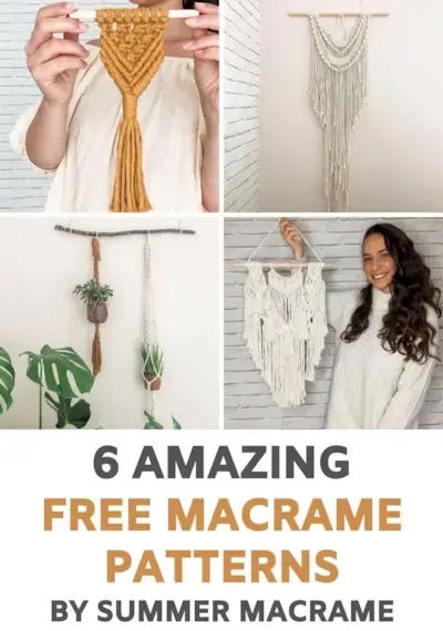 Interview + Make Your Own Home Decor with Teacher Saskia from Summer Macrame  Mimi & basket 
