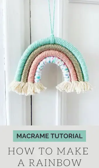 10 Easy Macrame Rainbow Tutorials for Beginners