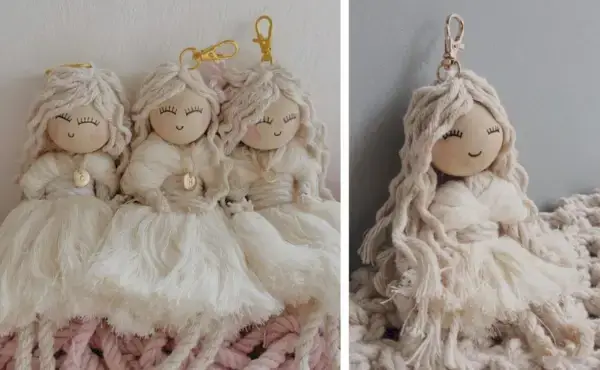 15 jednoduchých návodov na výrobu bábik Macrame pre začiatočníkov