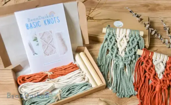 10 Best Macrame DIY KITS for Beginners - Favorite Etsy Picks - Small Macrame Wall Hanging DIY Kit
