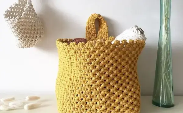 Macrame Hanging Basket Tutorial