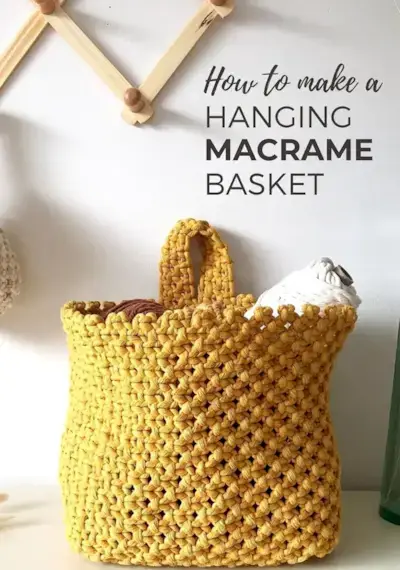 DIY Výukový program pro nádherný závěsný koš Macrame od Soulful Notions