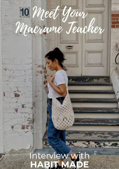 DIY Macrame Home Decor with Habit Made 