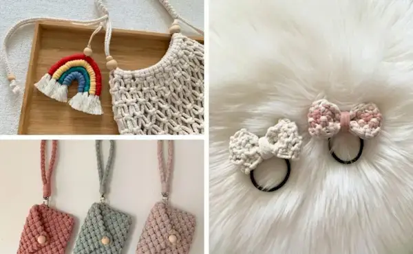 17 Amazing Macrame Home Decor DIY Patterns by Talented Teacher Jamie of SilentKnot