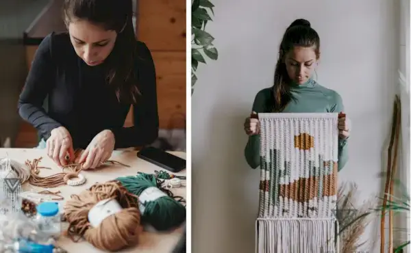 12 splendidi modelli Macrame fai-da-te gratuiti di Hanga Macrame