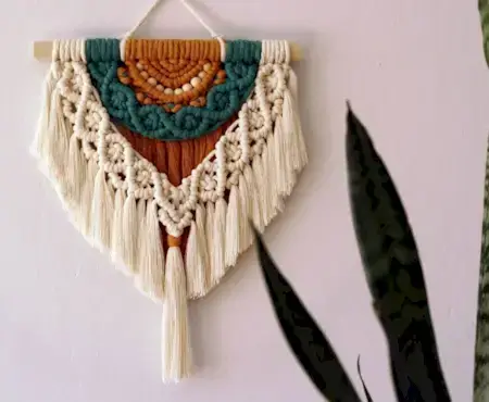 Fibers of Mine Macrame Tutorials  Mimi & basket