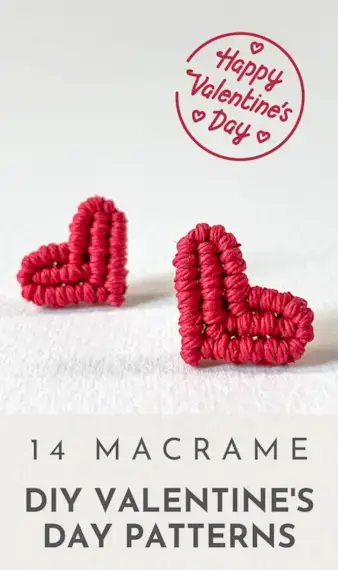 14 Lovely Macrame Valentine