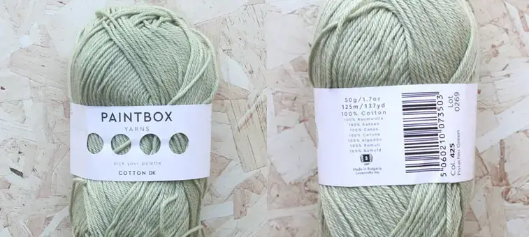 pistachio green cotton yarn