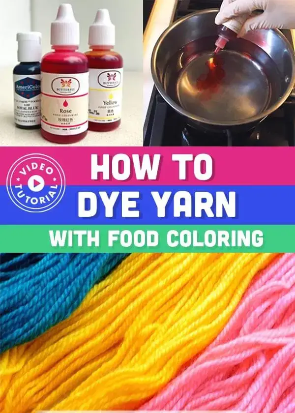 how to dye yarn