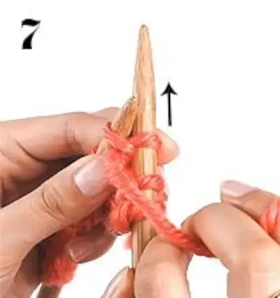 purl stitch how to