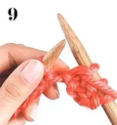 purl stitch how to