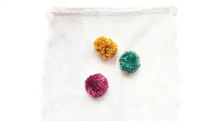 how to fuzzy pom poms