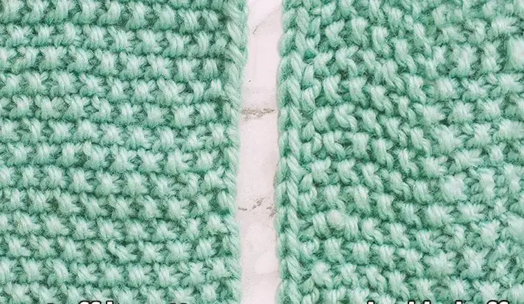 bind off in pattern comparison normal bind off