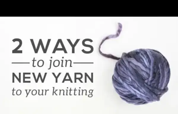 Comment rejoindre une nouvelle pelote de laine